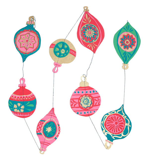 Baubles Vertical Wall Hanging