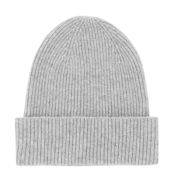 Cashmere Beanie Hat- Grey