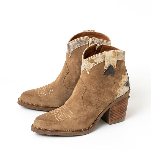 Ankle Boots - Dallas Natural PRE- ORDER DELIVERY 7-10 DAYS