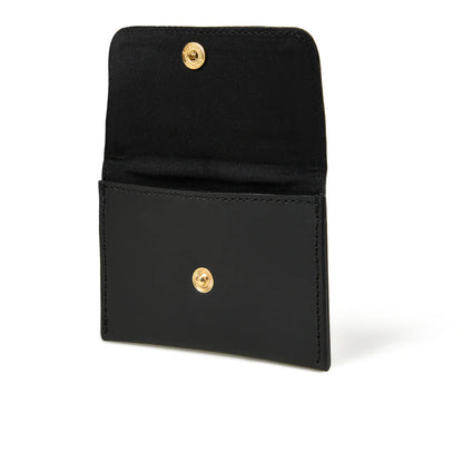 ELLIE Popper Card Holder Leather Purse