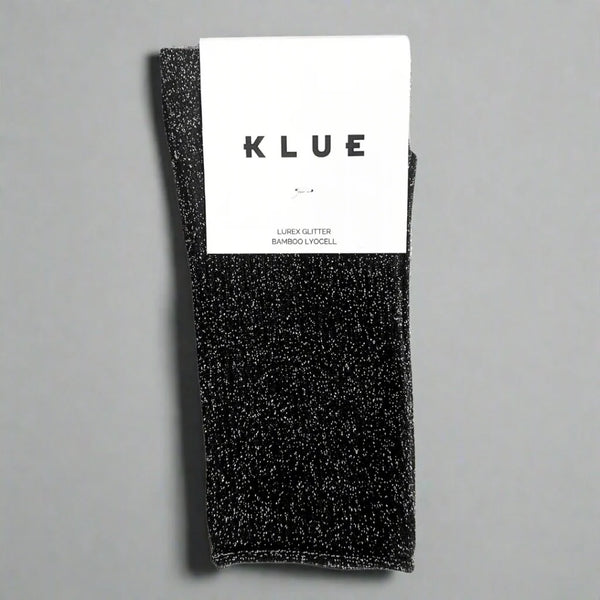 Klue Lurex Socks Black