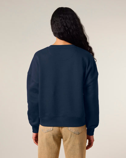 Organic Sweatshirt -French Navy