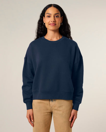 Organic Sweatshirt -French Navy