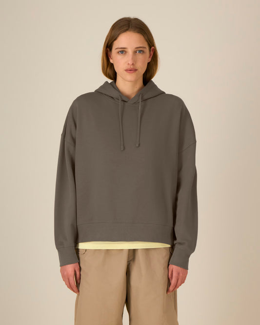 Organic Hoodie- Mocha