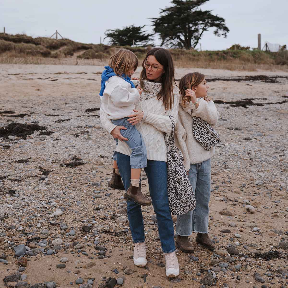 ELISA TOTE BAG GRAOU GREIGE