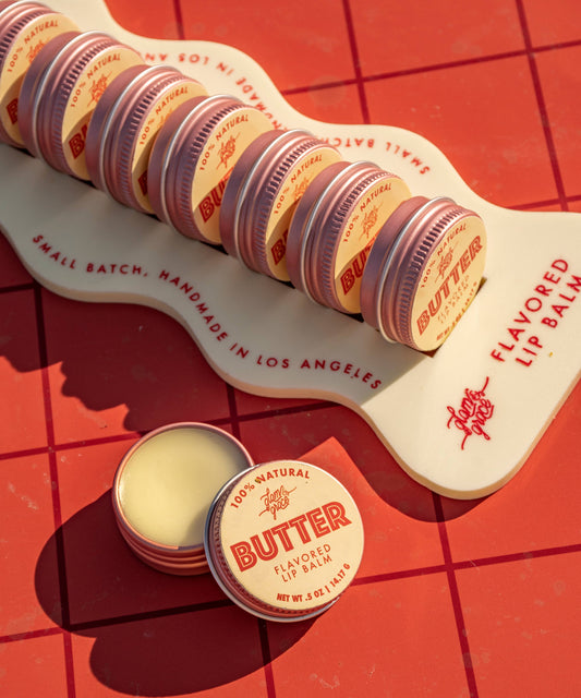 Butter Flavored Natural Lip Balm - Limited Edition