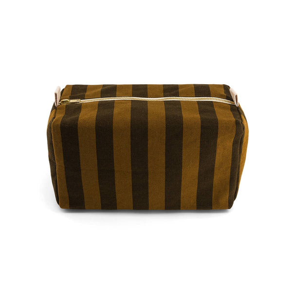 VIC TOILETRY BAG STRIPES CUMIN