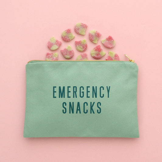 Emergency Snacks - Sea Glass Pouch