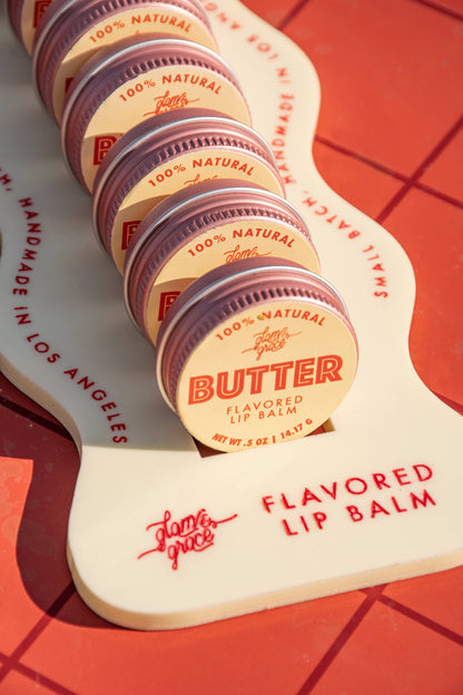 Butter Flavored Natural Lip Balm - Limited Edition