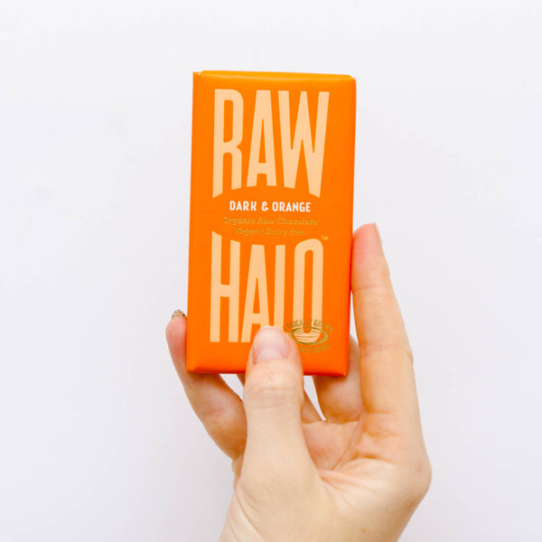 Dark & Orange Organic Vegan Chocolate 35g (Case of 10)