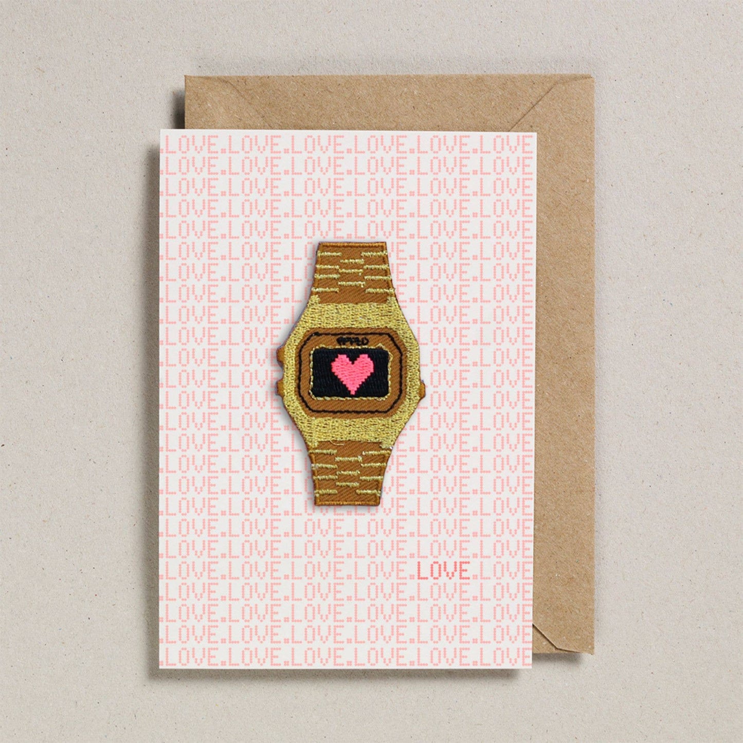 Patch Cards Love Watch