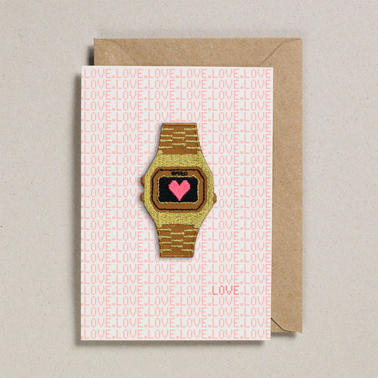 Patch Cards Love Watch