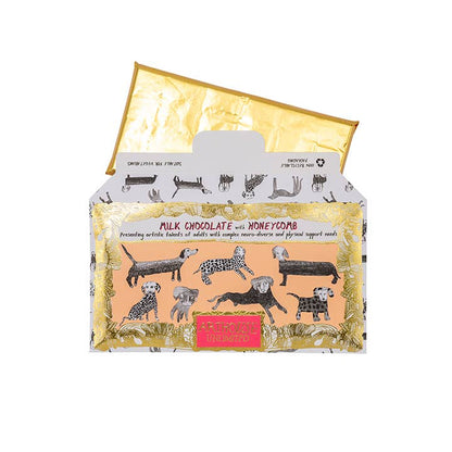 Dogalicious, Milk Chocolate Bar with Honeycomb