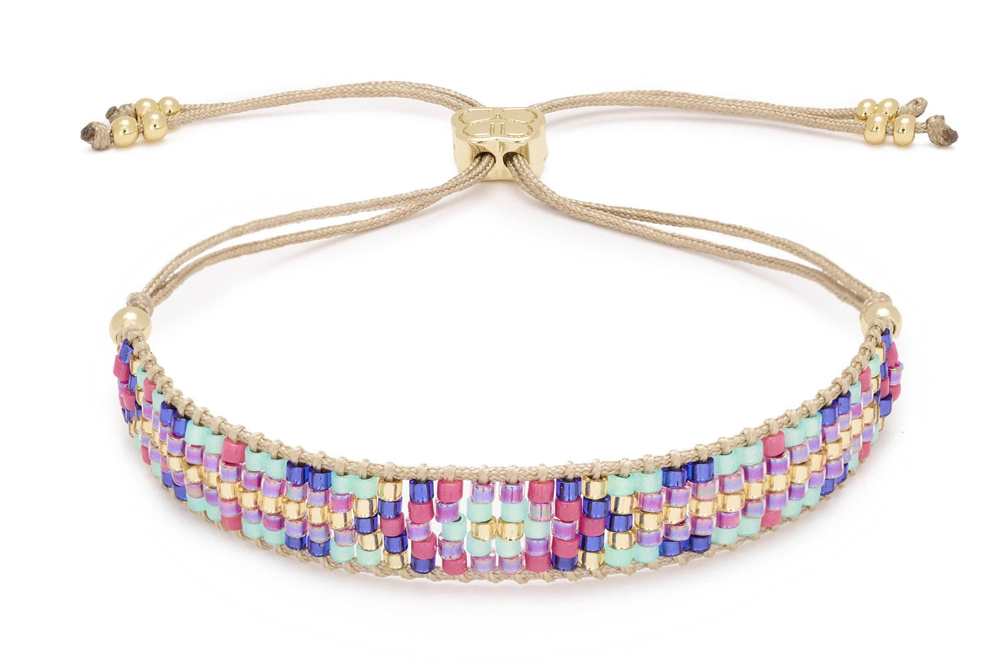 Fantasy Lilac Friendship Beaded Bracelet