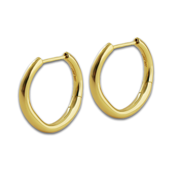 Wobbly Classic Large Hoop Earrings