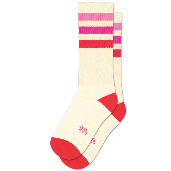 Marcia Retro Gym Crew Socks