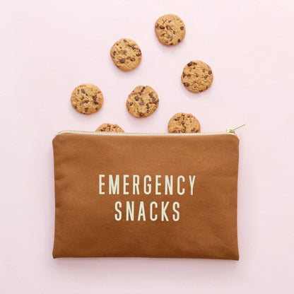 Emergency Snacks - Tan Pouch