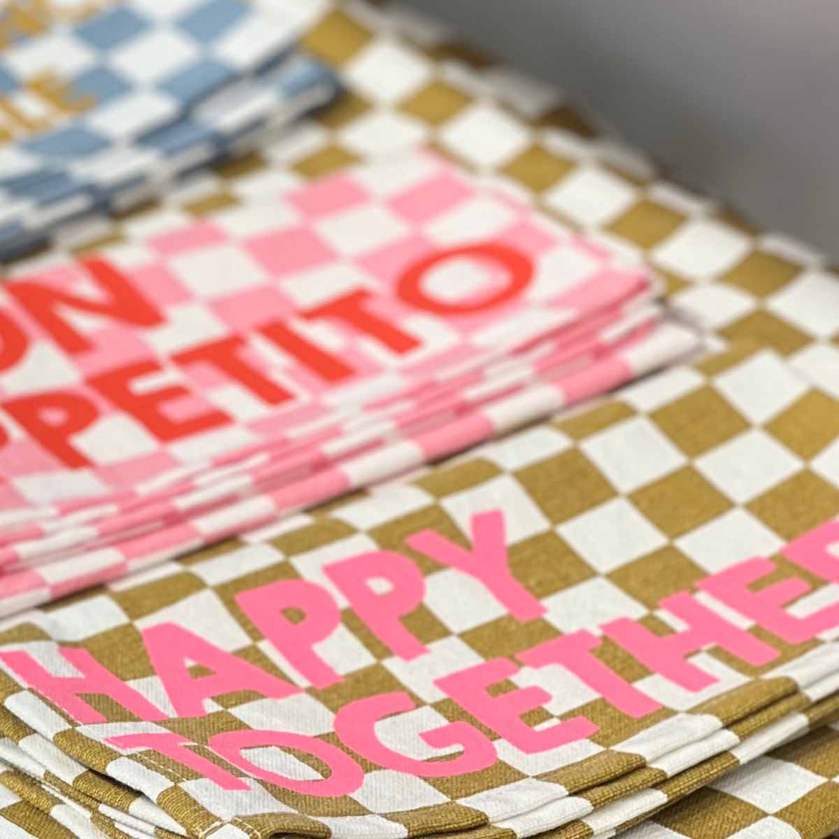 NAPKIN JOSEPHINE STRAWBERRY - BUON APPETITO