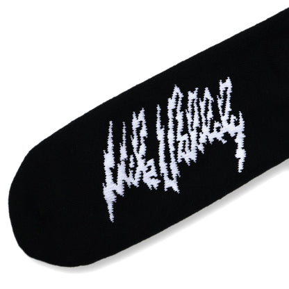 SOCCO Organics | Mike Vallely Lightning Bolt Socks | White