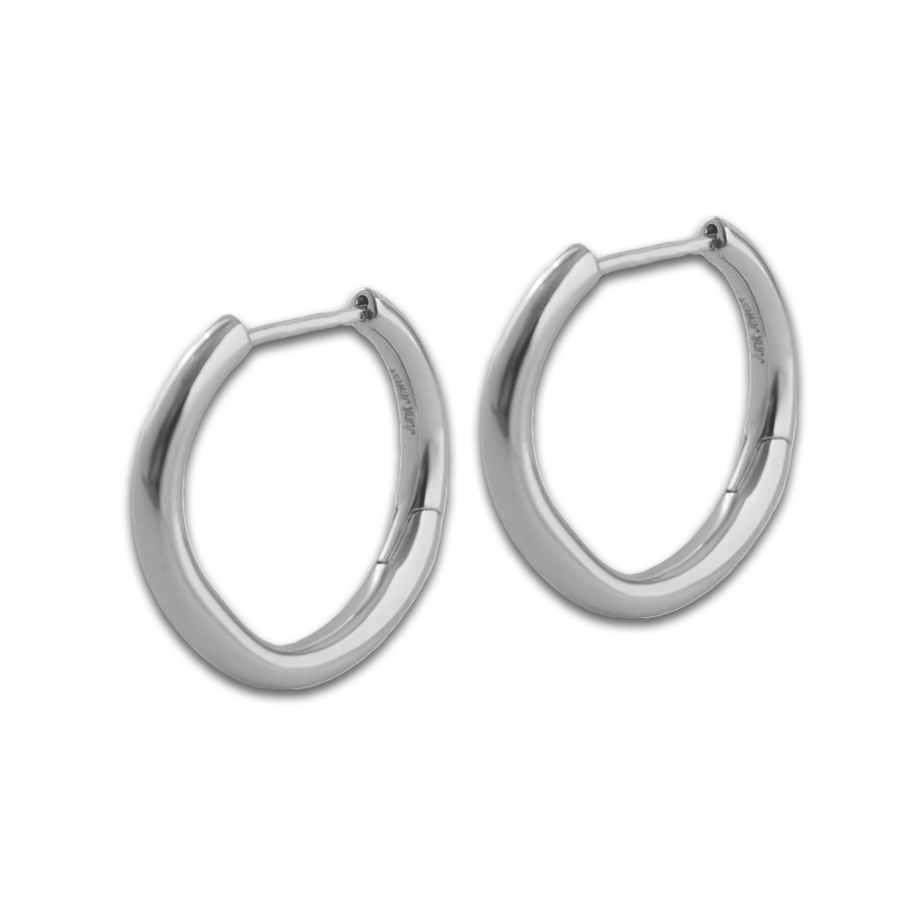Wobbly Classic Large Hoop Earrings
