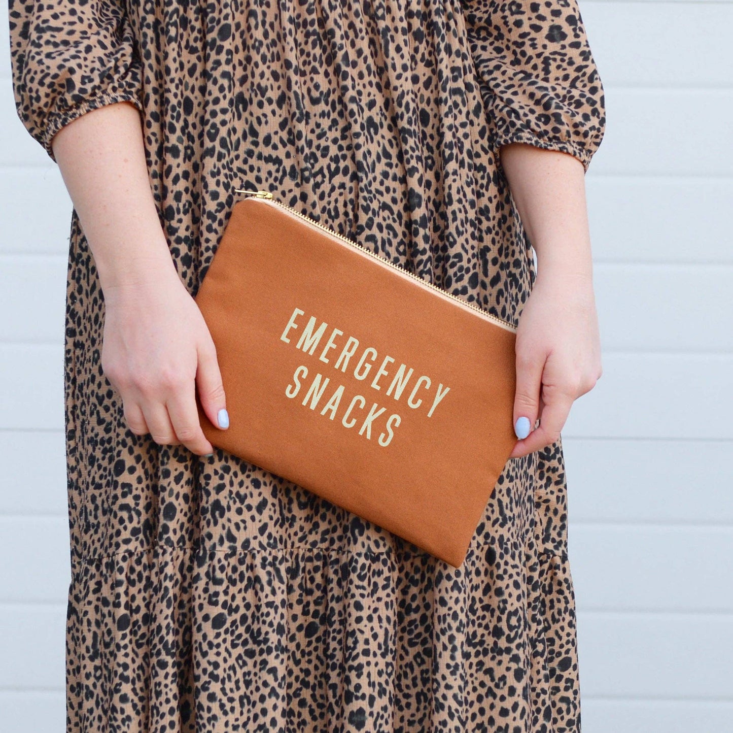 Emergency Snacks - Tan Pouch