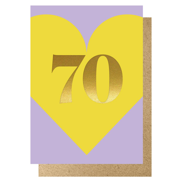 Heart age 70