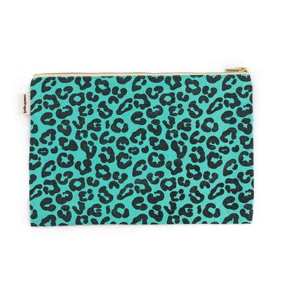 LILI FLAT POUCH GRAOU GREEN