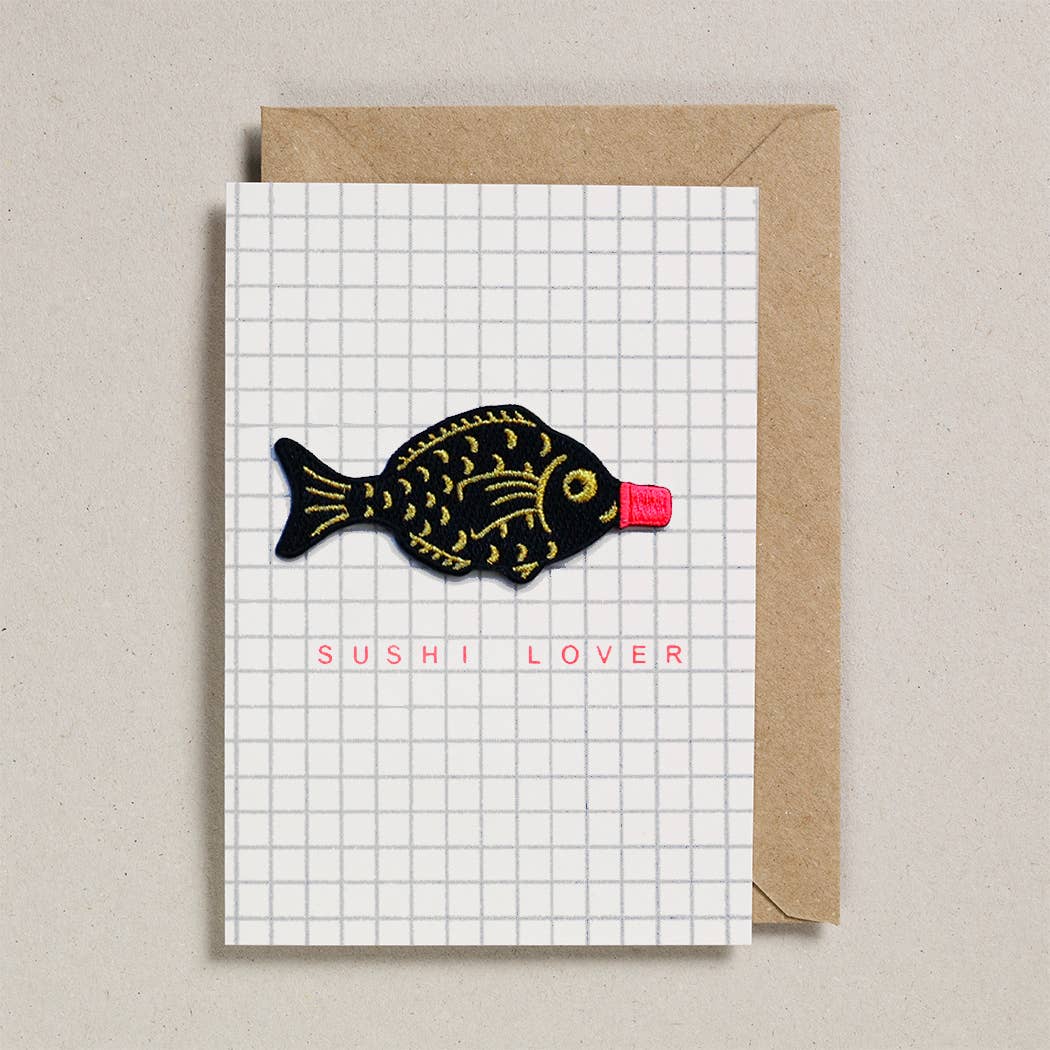 Patch Cards  Sushi Lover