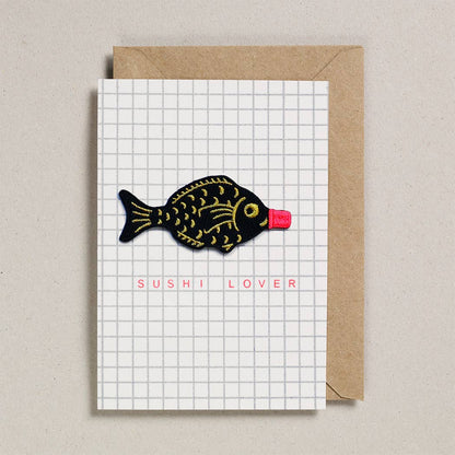 Patch Cards  Sushi Lover