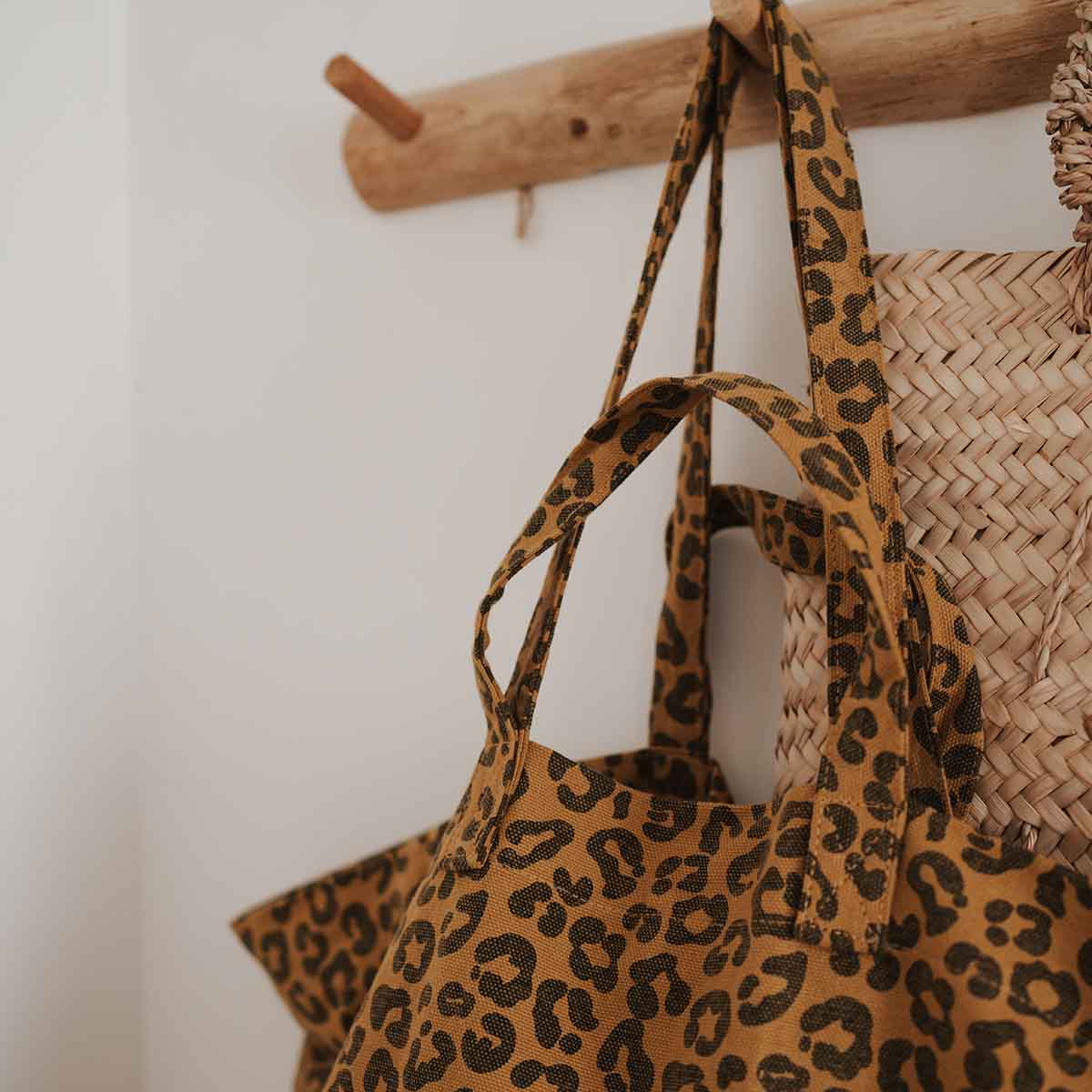ELISA TOTE BAG GRAOU CARAMEL