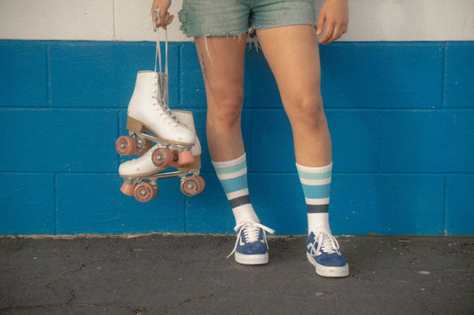 Ocean Blue Shades | White