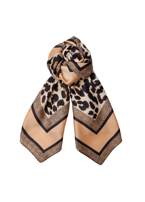 Black Colour BCLEO mini scarf