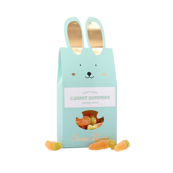 Vegan Orange Carrot Gummies  - Bunny Gift Box 150g